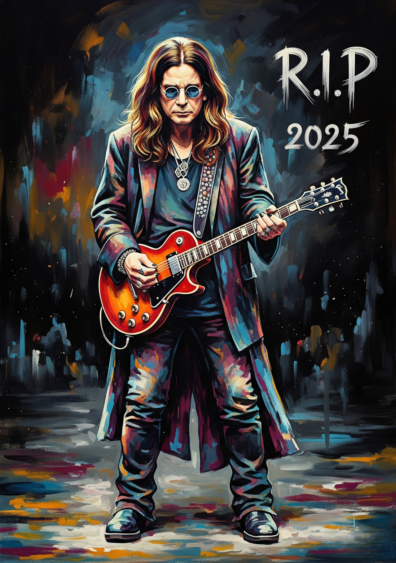 Ozzy Osbourne auf der Bühne